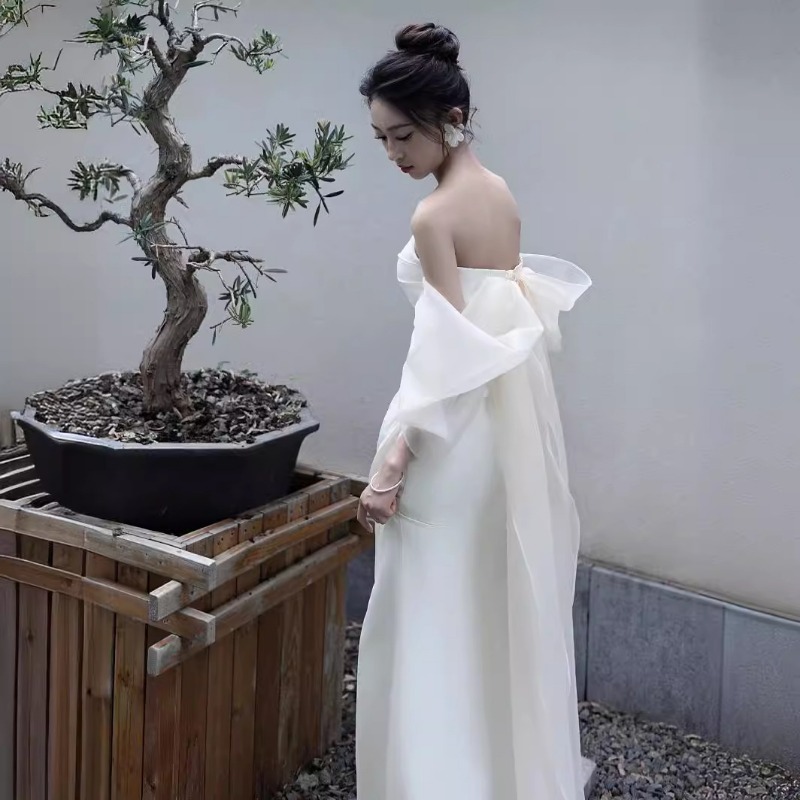 فستان زفاف صيني جديد بتصميم عص - مراجعة Photography Natural Lighting Basics وسعره