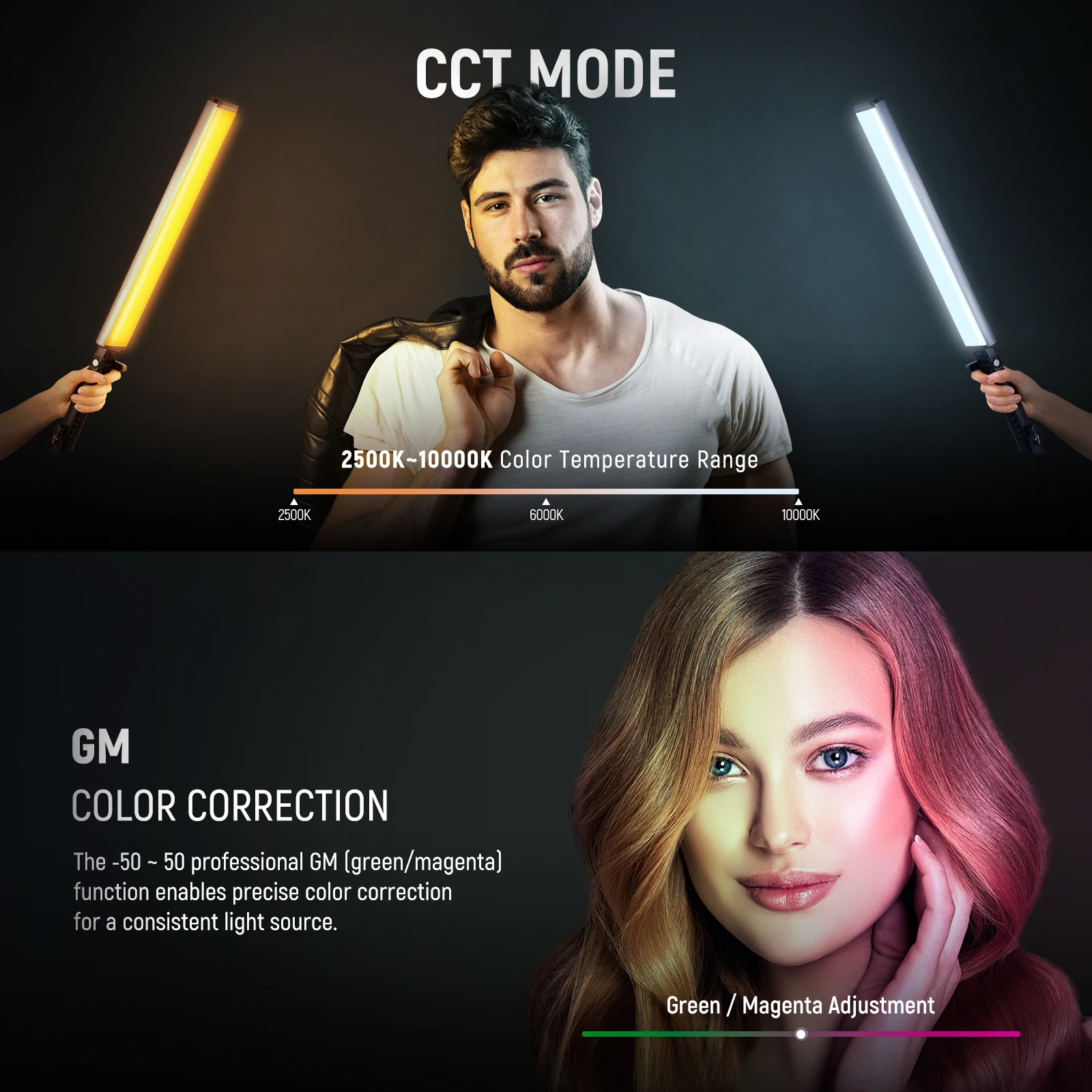 نيور عصا إضاءة فيديو LED تفاعل - مراجعة Photography Lighting Kit Neewer وسعره