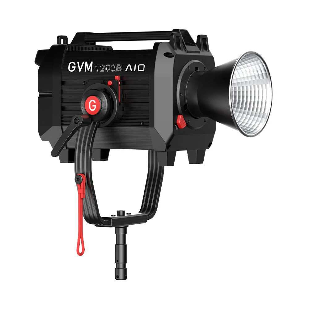 ضوء LED مستمر GVM SD1200B AIO  - مراجعة Photography And Lighting وسعره