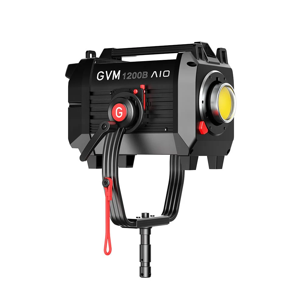 ضوء LED مستمر GVM SD1200B AIO  - مراجعة Photography And Lighting وسعره