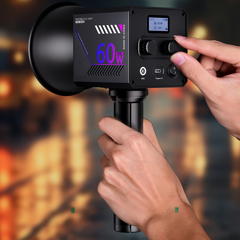 ضوء فيديو RGB بقوة 60 واط، إضا - مراجعة Torjim Rgb Photography Video Lighting وسعره