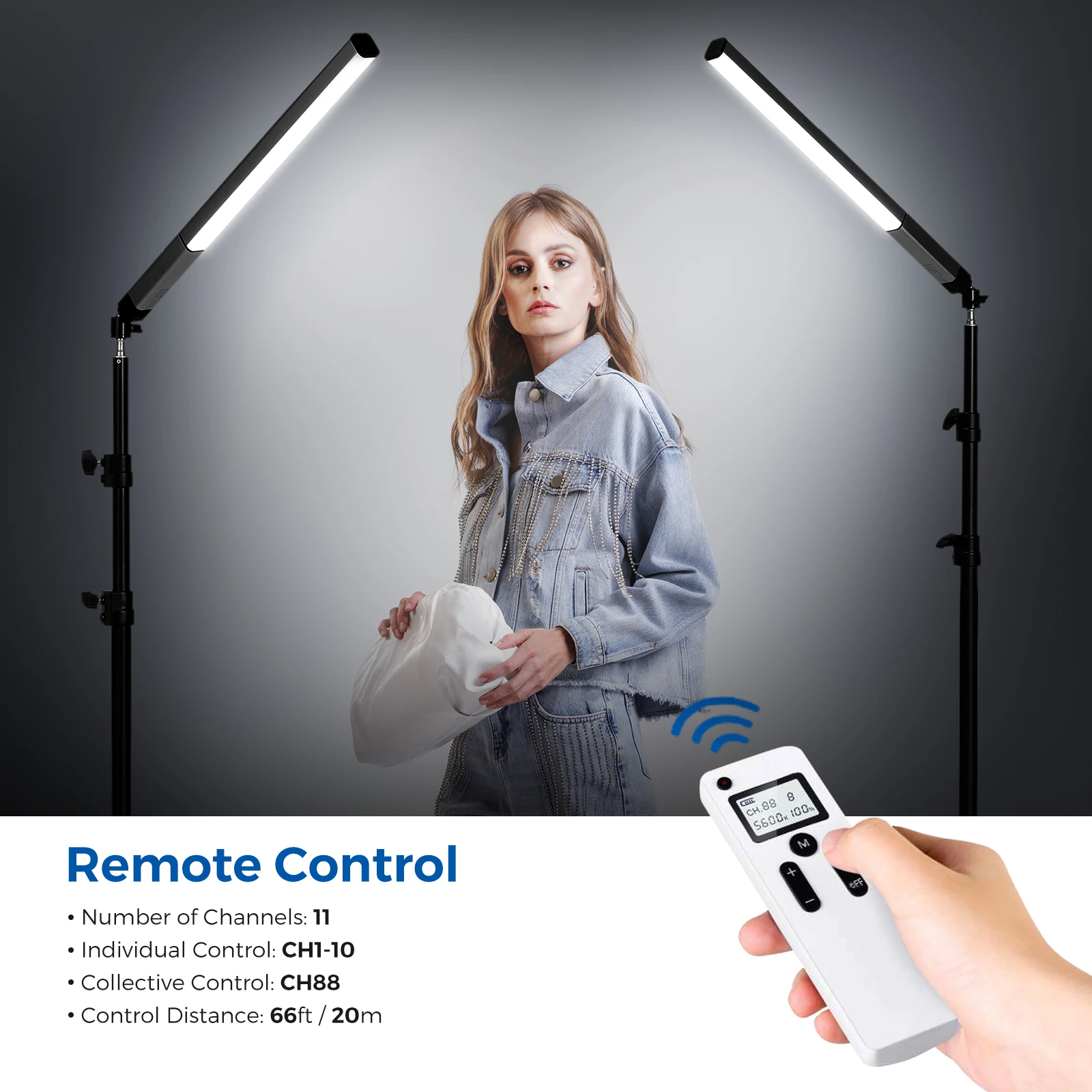 مصباح فيديو LED محمول باليد من - مراجعة Photography Lighting Kit Neewer وسعره