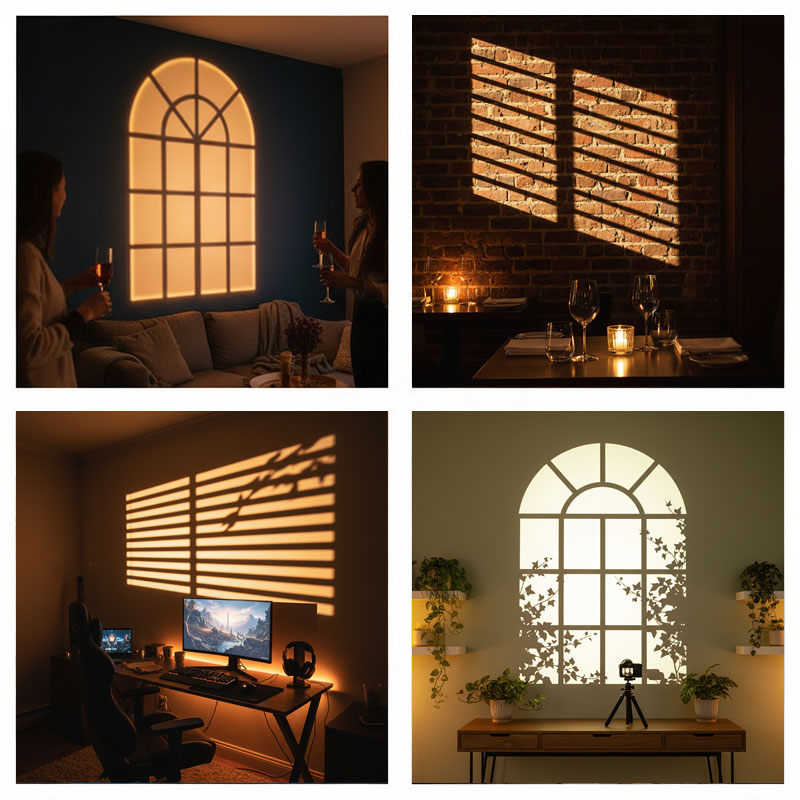 مصباح إسقاط ضوئي للنوافذ بـ 12 - مراجعة Photography Lighting No Shadows وسعره