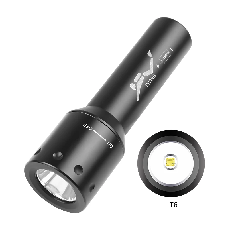 مصباح غوص LED جديد T6 طويل الم - مراجعة Photography And Lighting وسعره