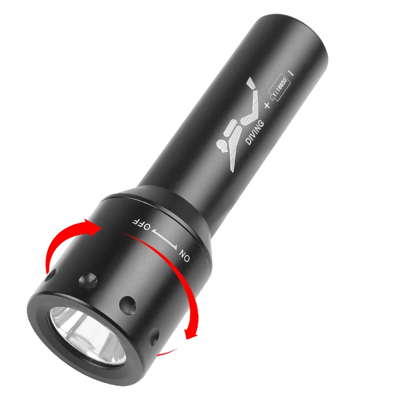 مصباح غوص LED جديد T6 طويل الم - مراجعة Photography And Lighting وسعره