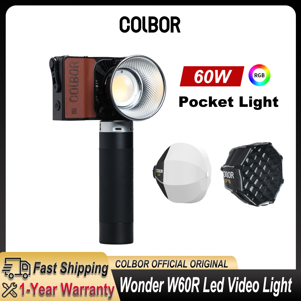 ضوء فيديو LED من كولبور وندر W - مراجعة Photography Lighting For Outdoors وسعره