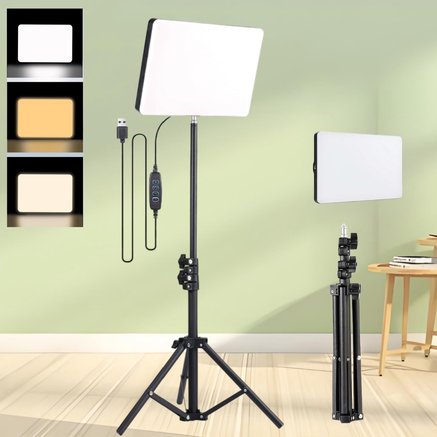 مجموعة إضاءة حلقية للبث المباش - مراجعة Portrait Photography With Lighting وسعره