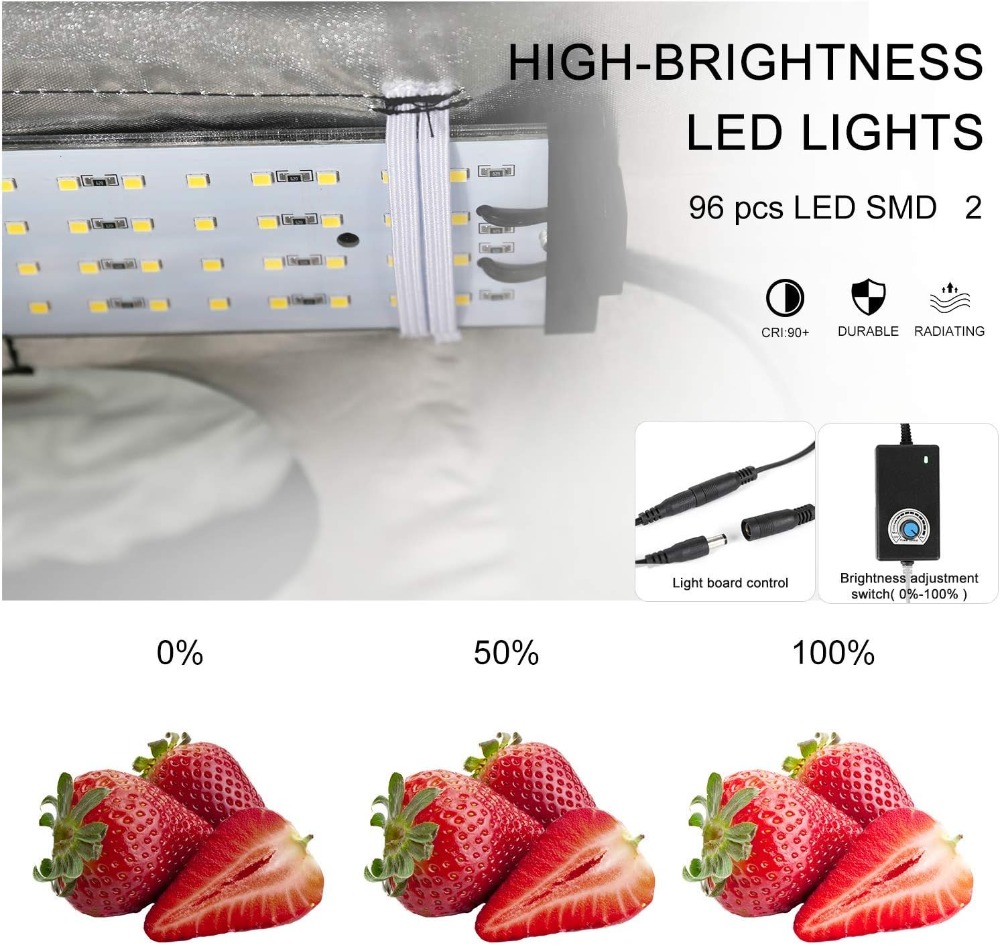 صندوق إضاءة LED للتصوير الفوتو - مراجعة Photography Lighting Reference وسعره