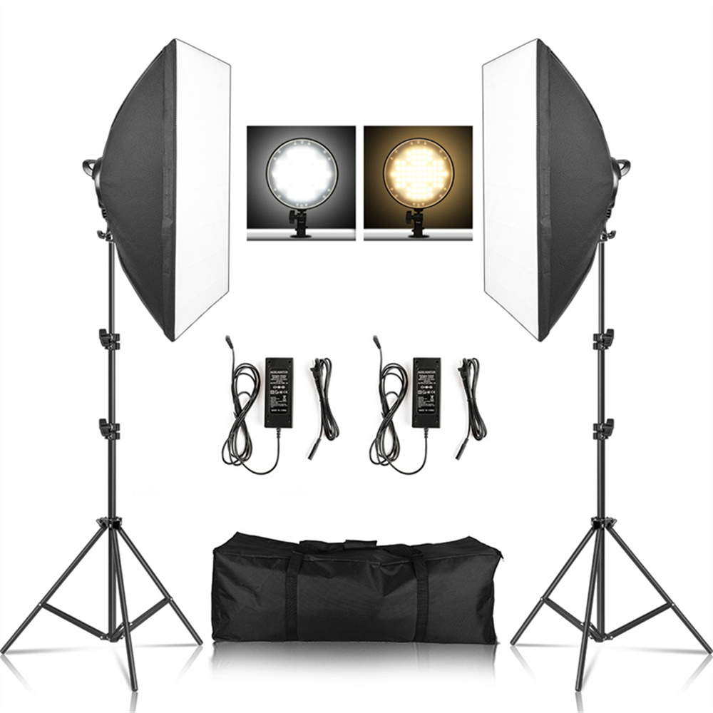 سوفت بوكس ضوء التصوير عدة صور  - مراجعة Photography Lighting Set Up وسعره