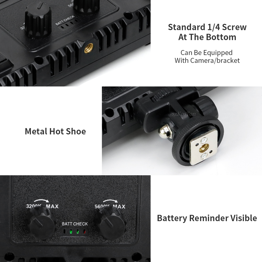 U800 U600 LED صور استوديو الفي - مراجعة Photography Lighting Uk وسعره
